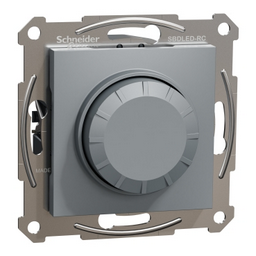 Поворотный диммер Schneider Electric EPH6800162 Asfora LED RC-370Вт сталь
