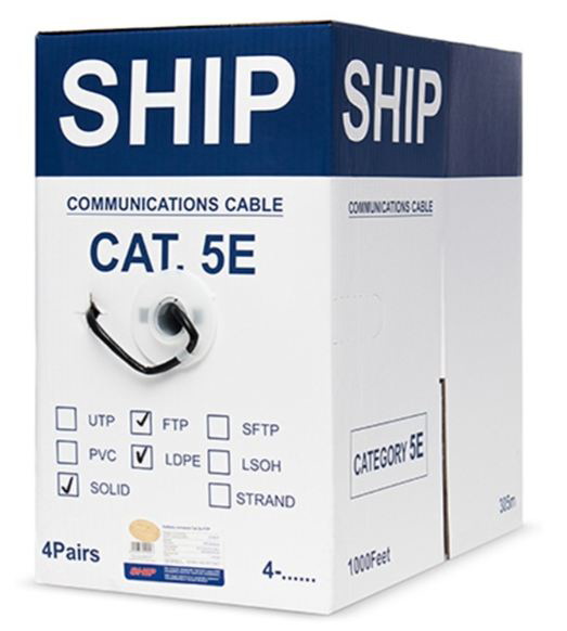 Кабель сетевой SHIP D147-P Cat.5e FTP РЕ - ForteMarket Кабель сетевой SHIP D147-P Cat.5e FTP РЕ купить,113400