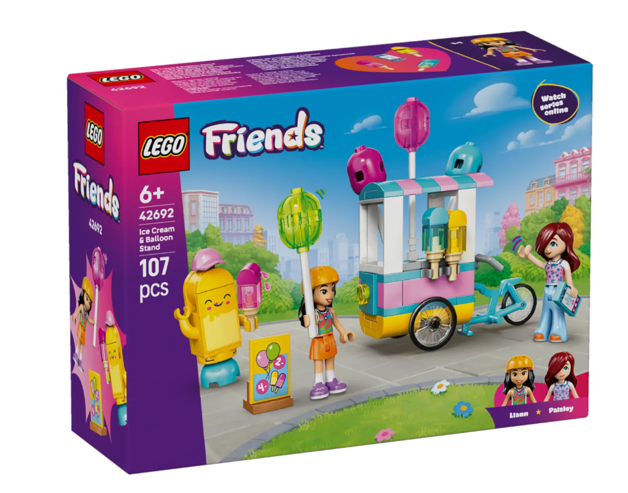 Конструктор Lego Прилавок с мороженым и воздушными шариками Friends 42692 купить,NaN
