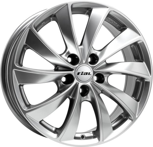 Комплект дисков Rial Lugano 5x120 8.5x19 ET32 D72.6 sterling-silver купить,NaN
