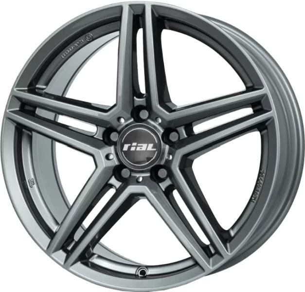 Комплект дисков Rial M10 5x112 8.5х19 ET45 D66.5 metal-grey купить,NaN
