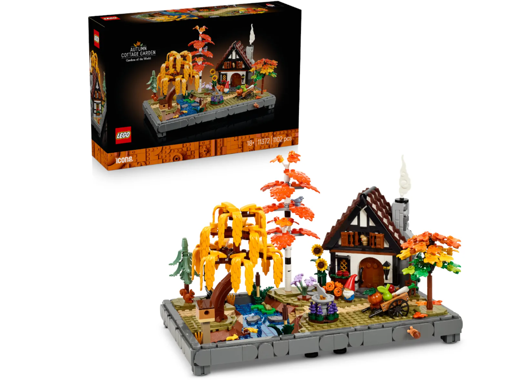 Конструктор Lego Осенний коттеджный сад Icons 11372