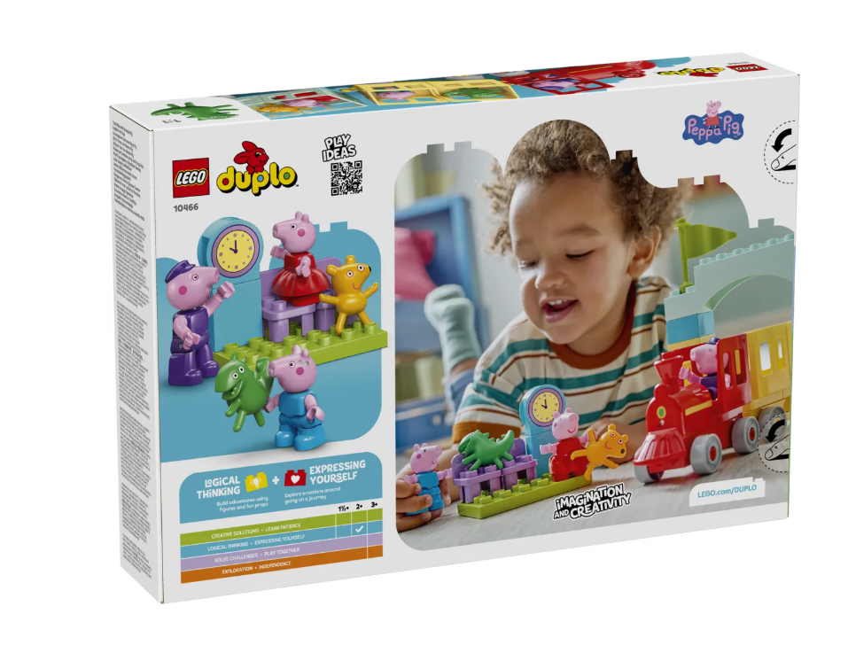 Конструктор Lego Поездка на поезде с дедушкой Свином DUPLO 10466 купить,NaN