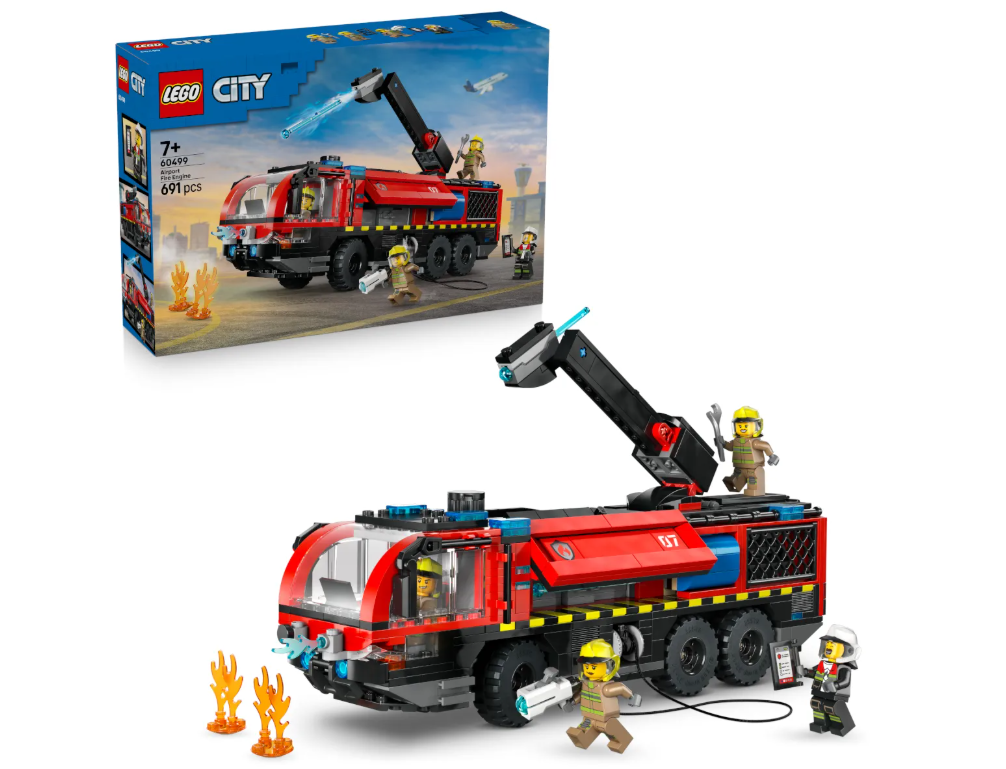 Конструктор Lego City Пожарная машина с лестницей 60280  купить,NaN