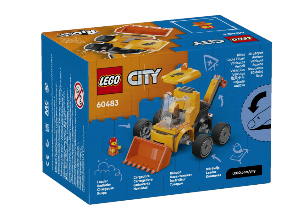 Конструктор Lego Город Транспорт Строительный погрузчик 60219  купить,8748
