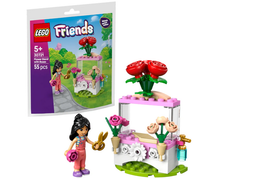 Конструктор Lego Подставка для цветов с розами Friends 30721