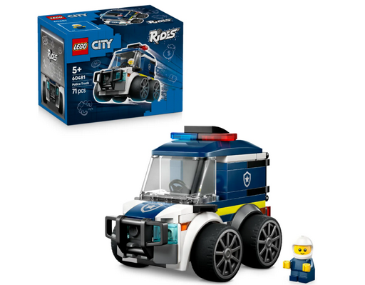 Конструктор Lego Поездки – Полицейский грузовик City 60481