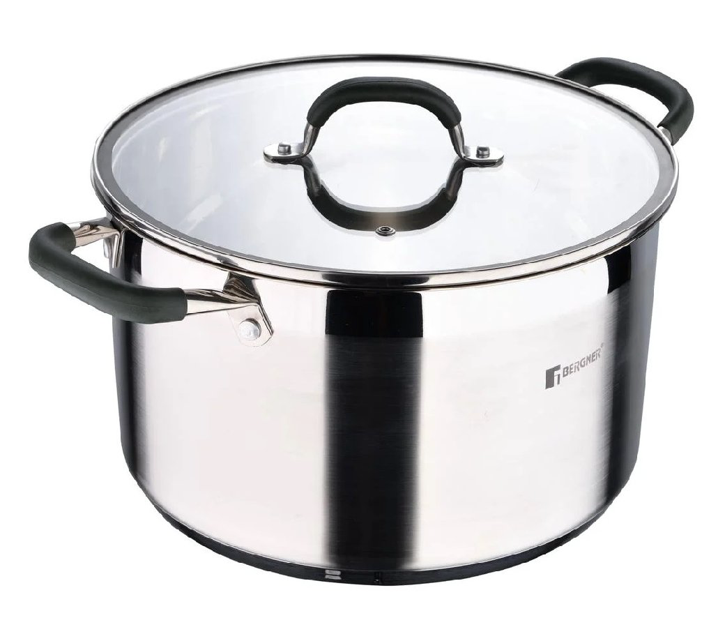 Кастрюля Bergner Midnight BG-32084-MM 9,5 л купить,NaN