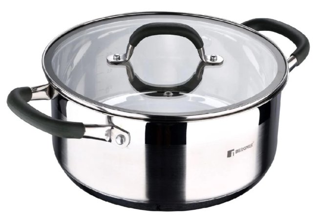 Кастрюля Bergner Midnight BG-32083-MM 4,5 л купить,NaN