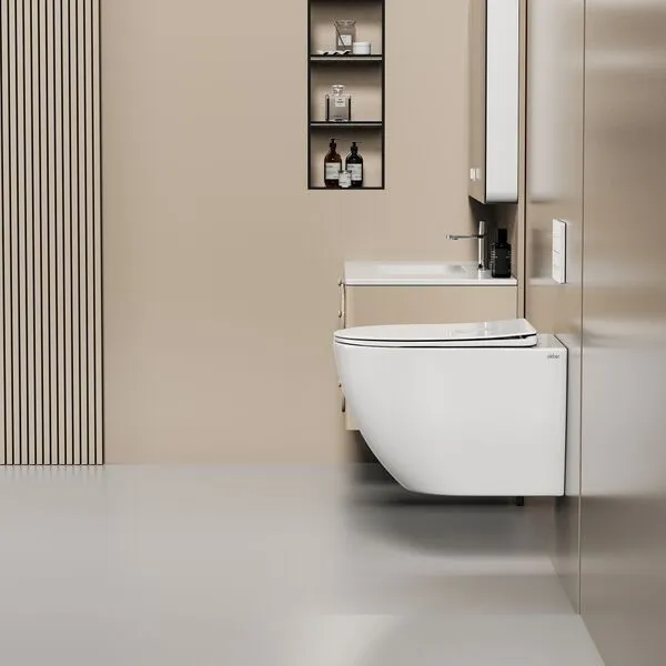 Унитаз Abber Ultra AC1301 51.5х36х36см белый купить,137700