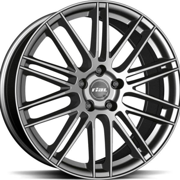 Комплект дисков Rial KiboX 5x130 9x20 ET52 D71.5 metal-grey купить,NaN