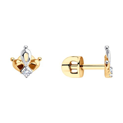 Серьги Diamant 51-122-01003-1 1,45гр. купить,NaN