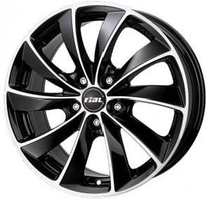 Комплект дисков Rial  Lugano 5x112 8x18 ET35 D66.5 diamond-black