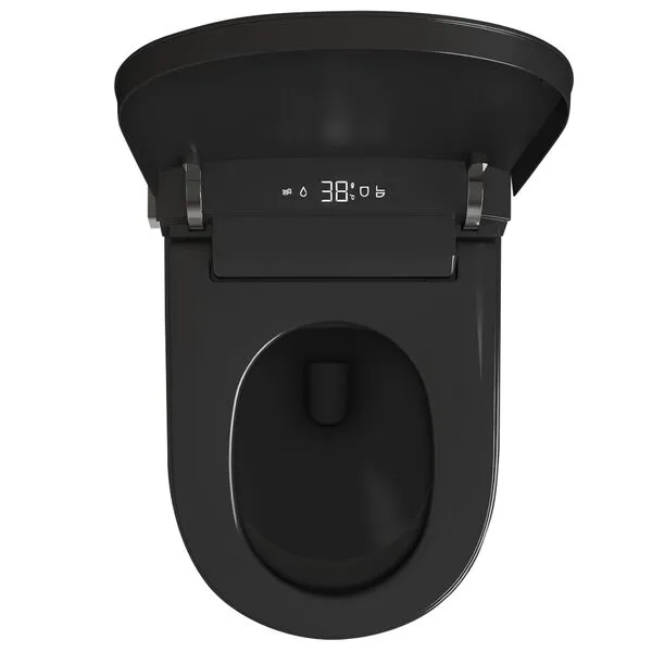Унитаз-биде электронный Abber Bequem AC1121SMB 59.5х39хх37.5см черный купить,1593500