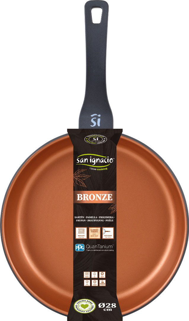Сковорода Bergner Bronze SG-6608 28 см купить,NaN