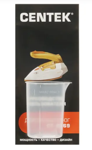 Утюг Centek CT-2369 золотистый купить,0