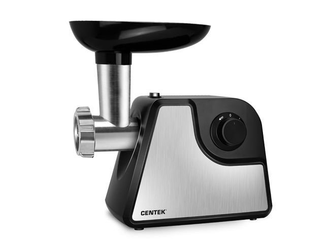 Мясорубка Centek CT-1622 черно-серебристая  купить,NaN
