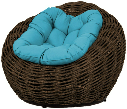 Подушка на кресло-гамак Nest DeckWood Neo 70х115см голубой