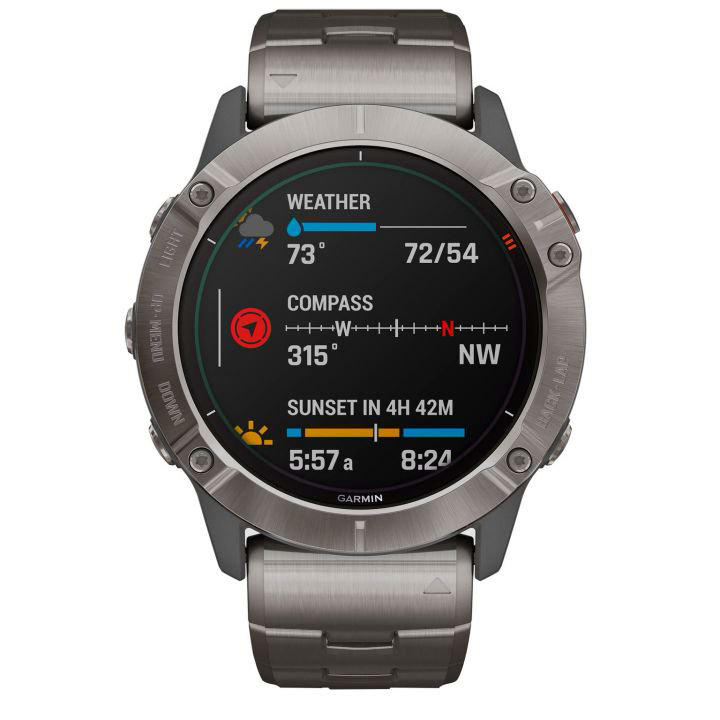 Смарт часы Garmin Fenix 6X Pro Solar 010-02157-24 Titanium купить,NaN