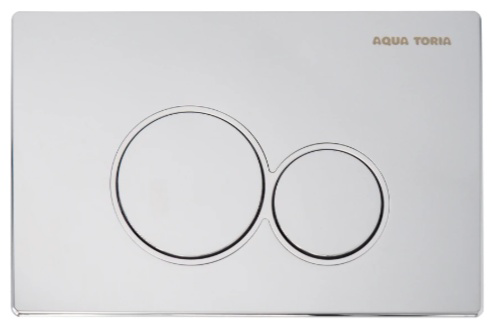 Кнопка для инсталляции Aqua Toria 097E хром