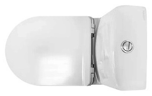 Унитаз Sanita Luxe Next Luxe Slim DM 77.1х35см белый
