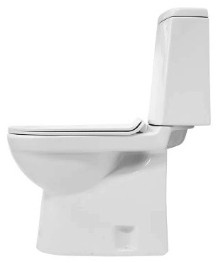 Унитаз Sanita Luxe Next Luxe Slim DM 77.1х35см белый