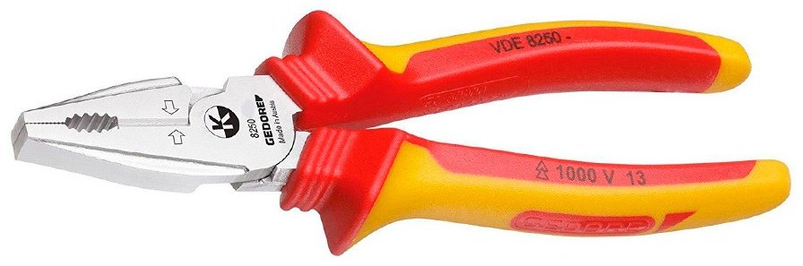 Gedore пассатижи VDE 8250-200 Н 1550969 200 мм купить,NaN