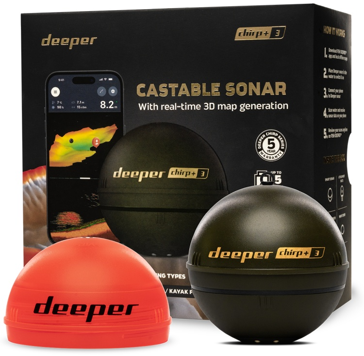 Эхолот Deeper Smart Sonar Chirp + 3.0 DP6H13S10 купить,NaN