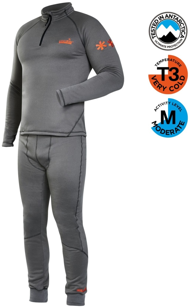 Термобелье Norfin Winter Line Gray 01 серое S купить,NaN