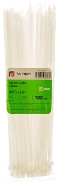 Кабельная стяжка Fortisflex 350х5 мм, нейлон 100 шт купить,2065