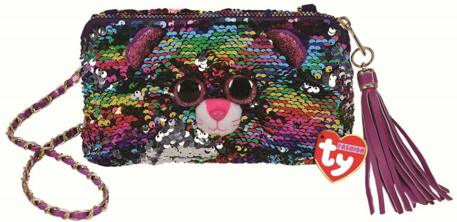 Мягкая игрушка TY Beanie Boo's  Кошелек Леопард Дотти 20см купить,NaN