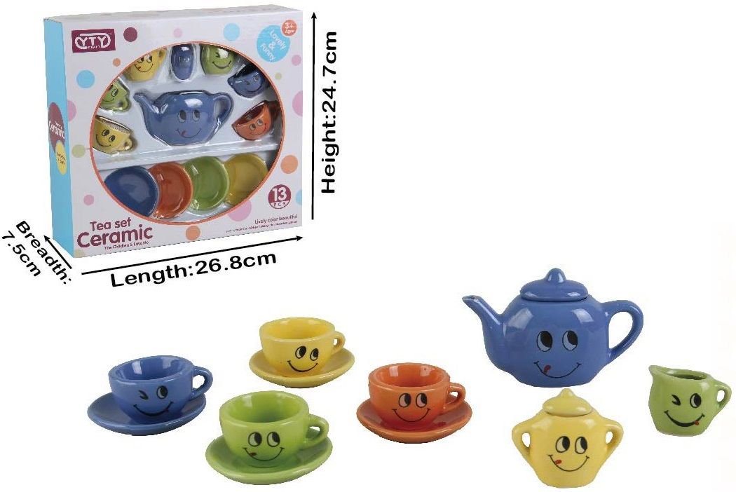 Игровой набор YTY Toys Посуда Смайлик 13шт купить,NaN