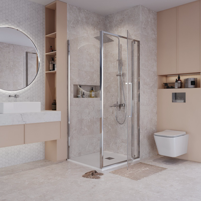 Душевое ограждение Niagara Nova NG-66-9A-A90-34 90x90x195см купить,309600