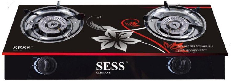 Плита газовая SESS SS22M черная