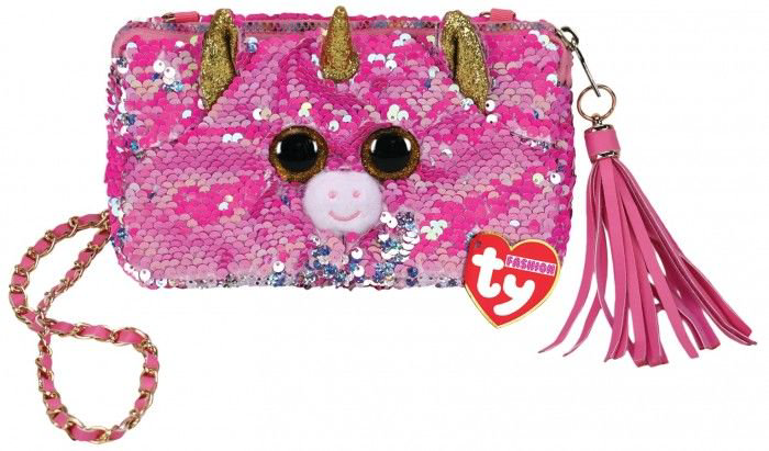 Мягкая игрушка TY Beanie Boo's Кошелек Единорог 20см купить,NaN