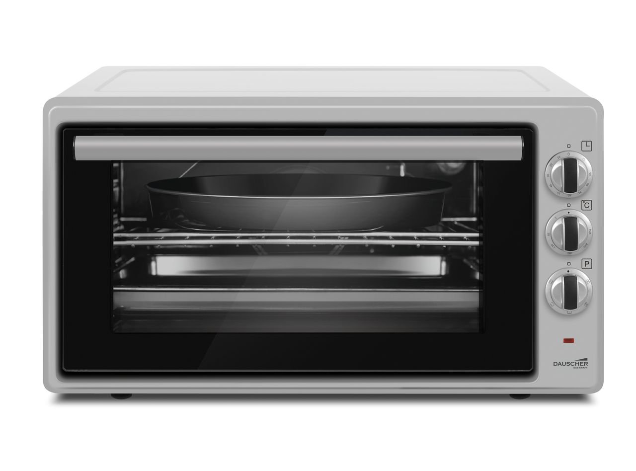 Мини-печь Dauscher DMO-6000LX Turbo серебристая купить,NaN