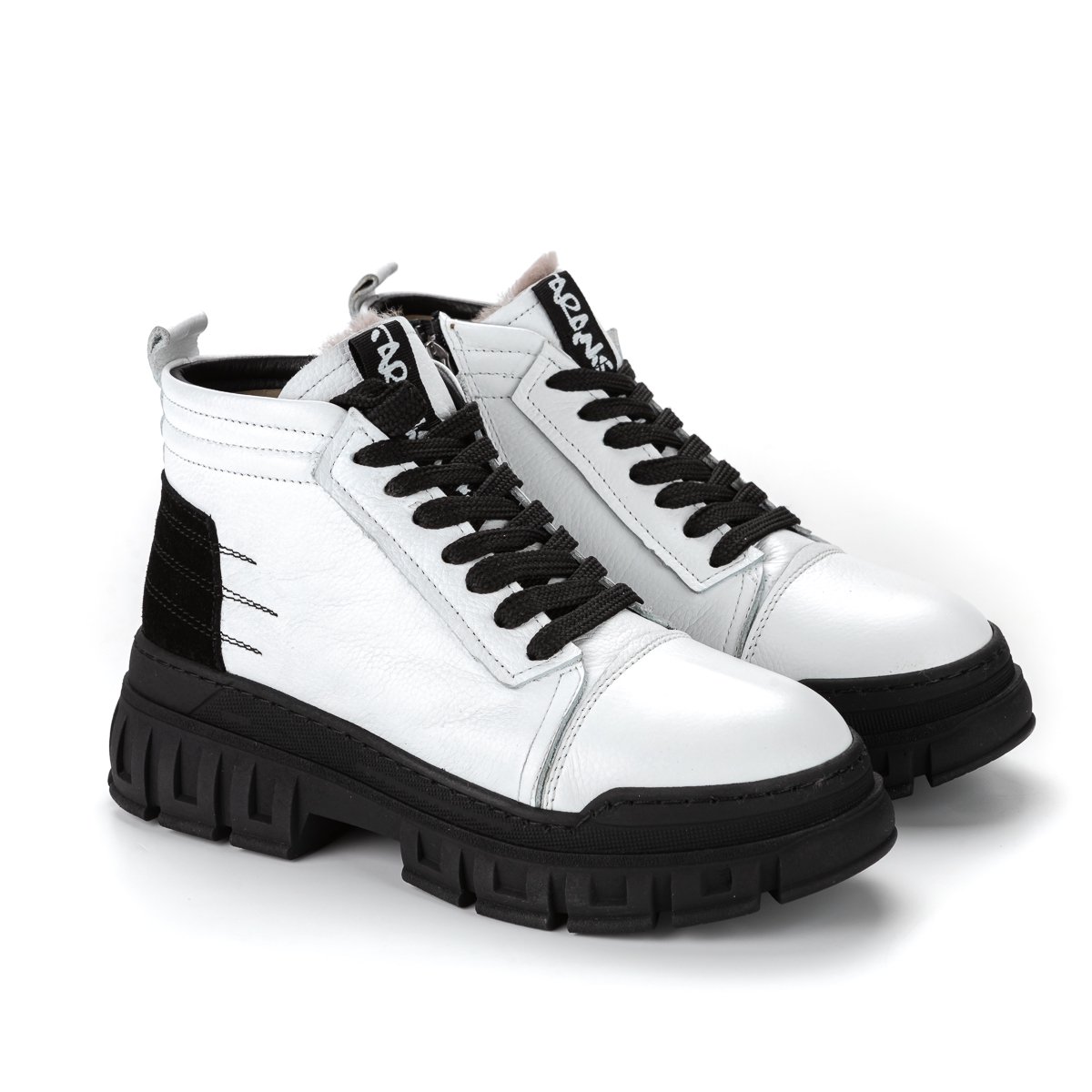 Ботинки Corta Mussi CM-528BEYAZ-SIYAH white 36 купить,NaN