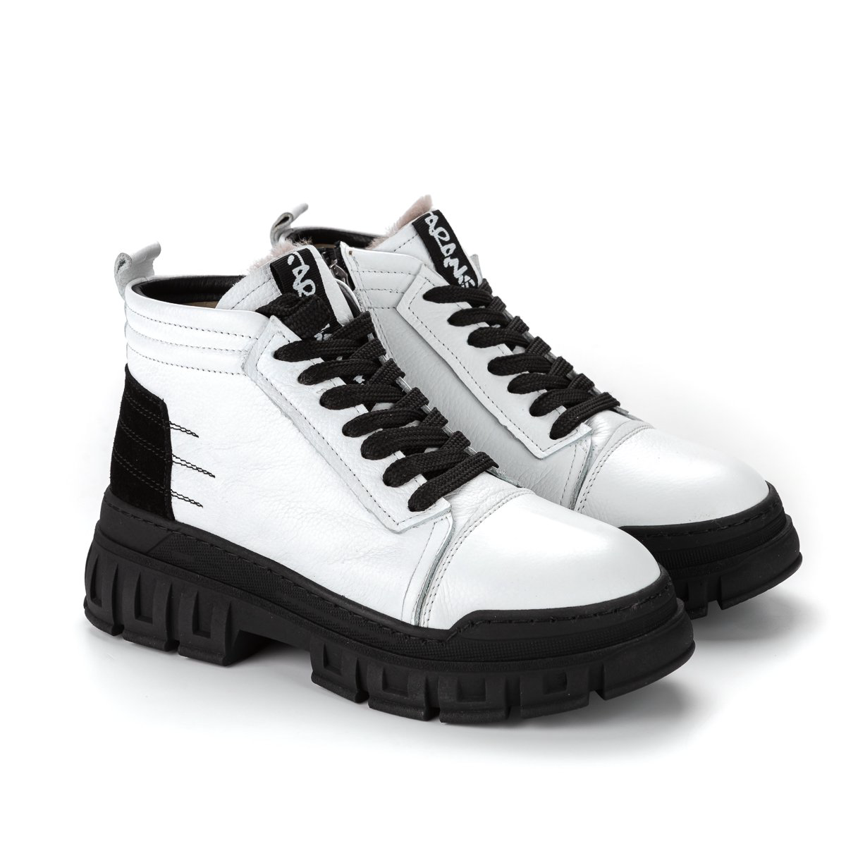 Ботинки Corta Mussi CM-528BEYAZ-SIYAH white 36 купить,NaN