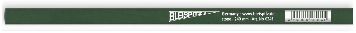 Карандаш строительный по камню Bleispitz 10H 240мм 0341