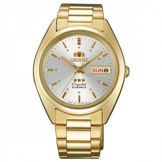 Часы мужские Orient FAB00002W9 золотистые купить,NaN