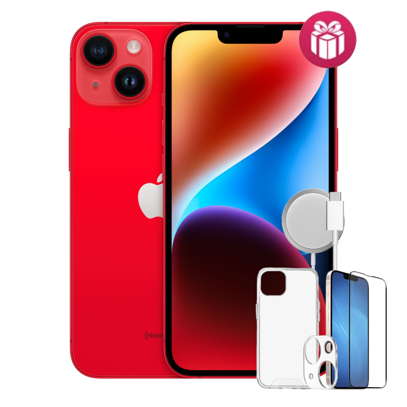 Смартфон Apple iPhone 14 256GB Product red + акция 4 подарка