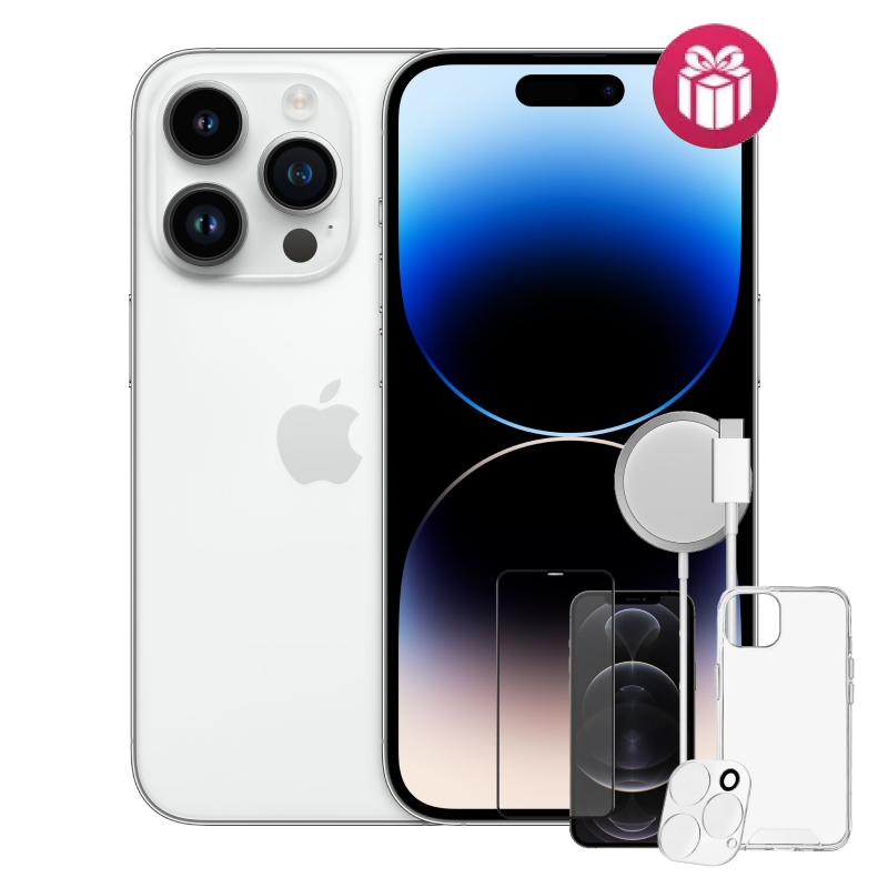 Смартфон Apple iPhone 14 Pro 512GB Silver + акция 4 подарка