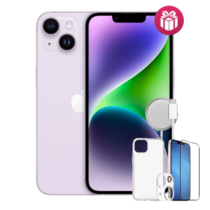 Смартфон Apple iPhone 14 256GB Purple + 4 подарка купить,535000