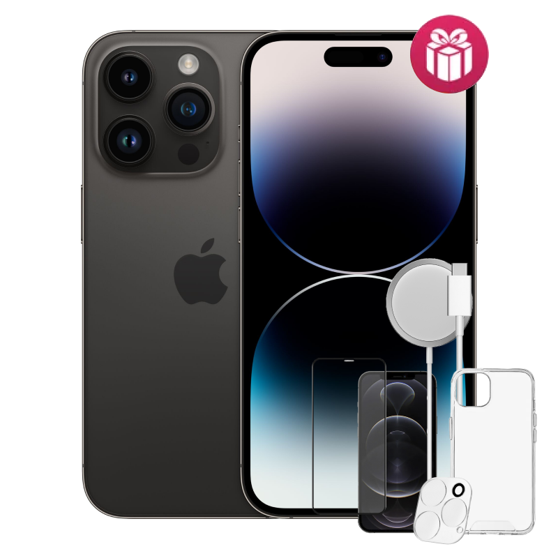 Смартфон Apple iPhone 14 Pro Max 512GB Space Black + акция 4 подарка
