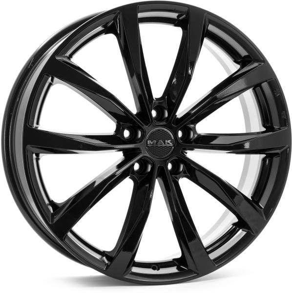 Комплект дисков MAK Wolf 5x114.3 7x17 ET40.0 D60.1 black купить,NaN