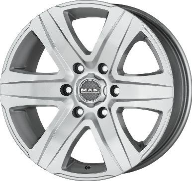 Комплект дисков MAK  Stone 6 6x139.7 8x18 ET35.0 D106.1 silver купить,NaN
