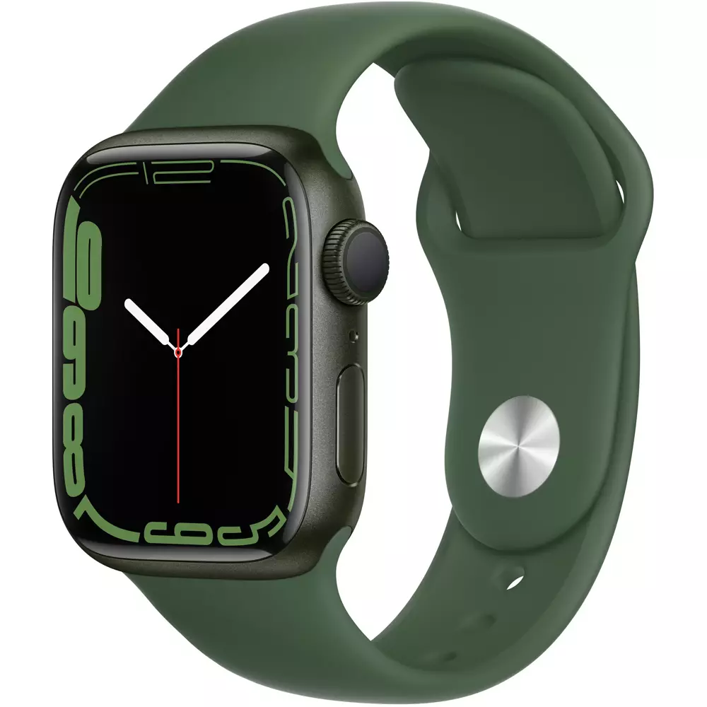 Смарт часы Apple Watch Series 7 41mm MKN03 зеленые Aluminum Case