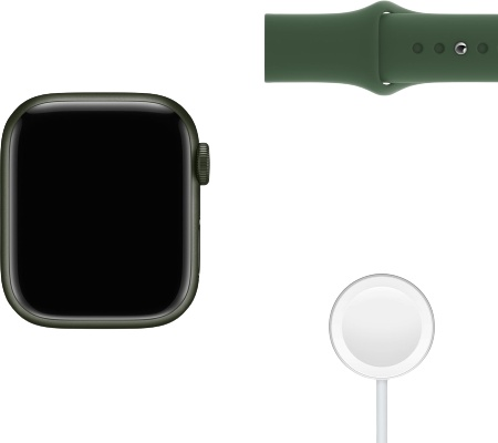 Смарт часы Apple Watch Series 7 45mm MKN73 Green Aluminum Case - ForteMarket Смарт часы Apple Watch Series 7 45mm MKN73 Green Aluminum Case купить,0