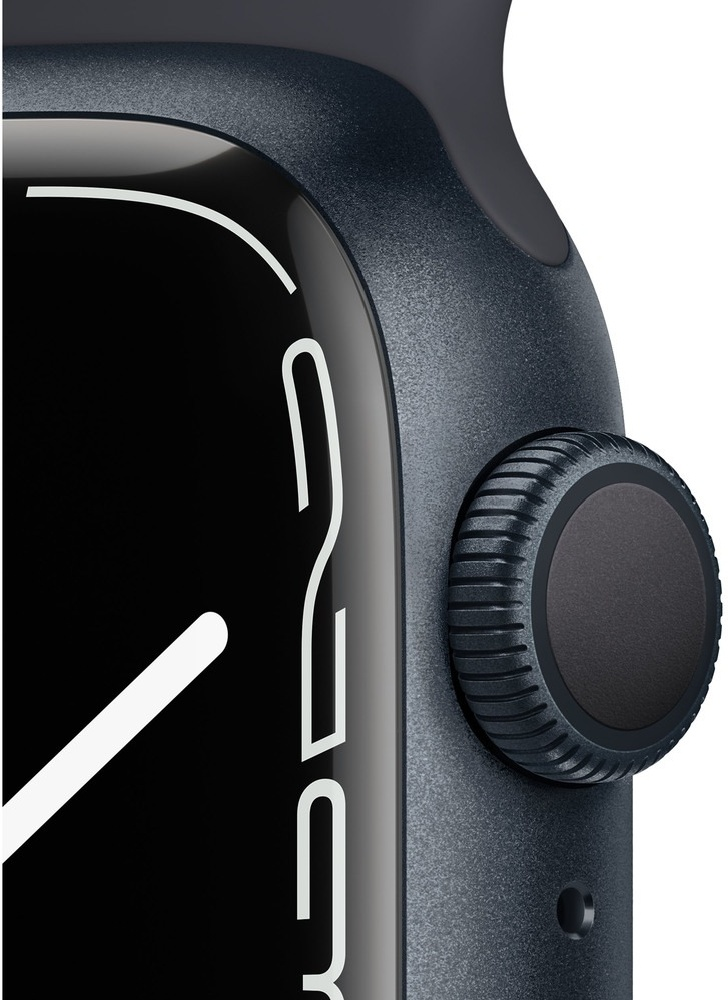 Смарт часы Apple Watch Series 7 45mm MKN53 Midnight Aluminum Case