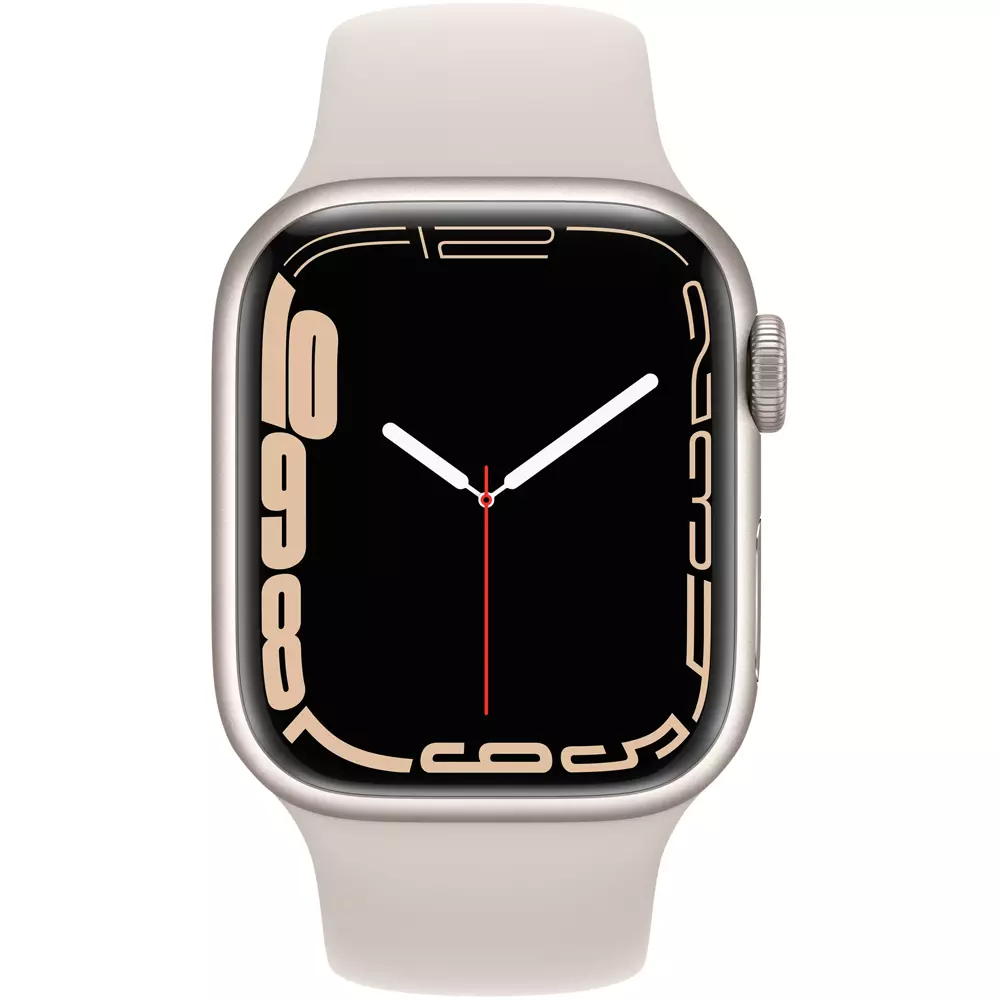 Смарт часы Apple Watch Series 7 41mm MKMY3 Starlight Aluminum Case